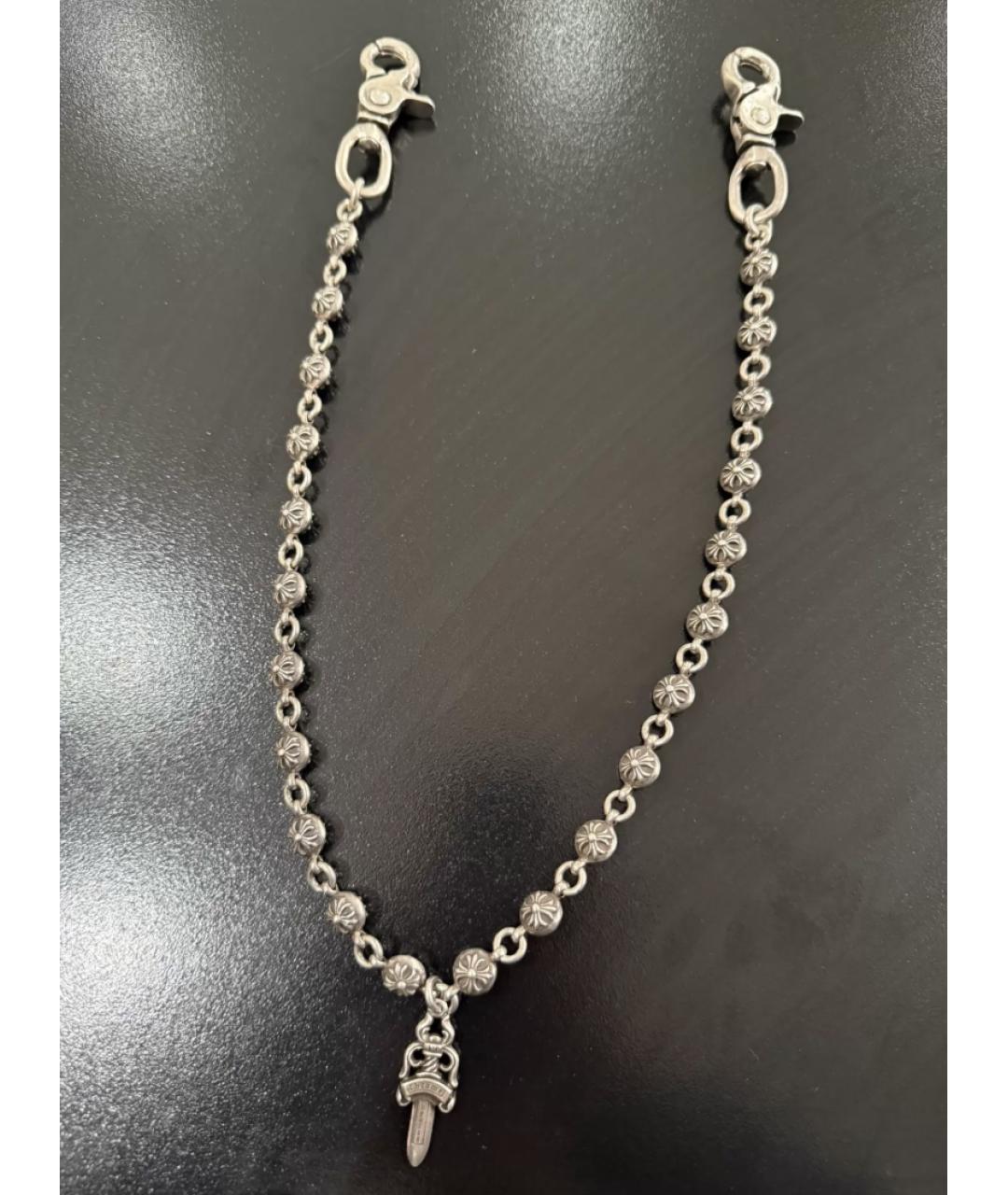 CHROME HEARTS Серебряная цепочка/подвеска, фото 8