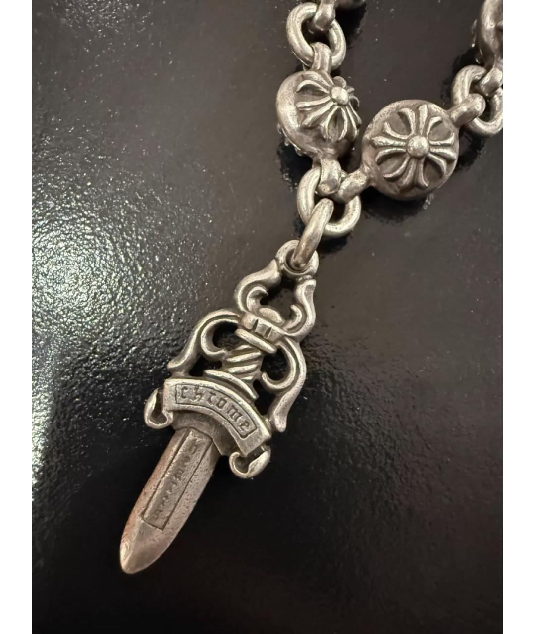 CHROME HEARTS Серебряная цепочка/подвеска, фото 2