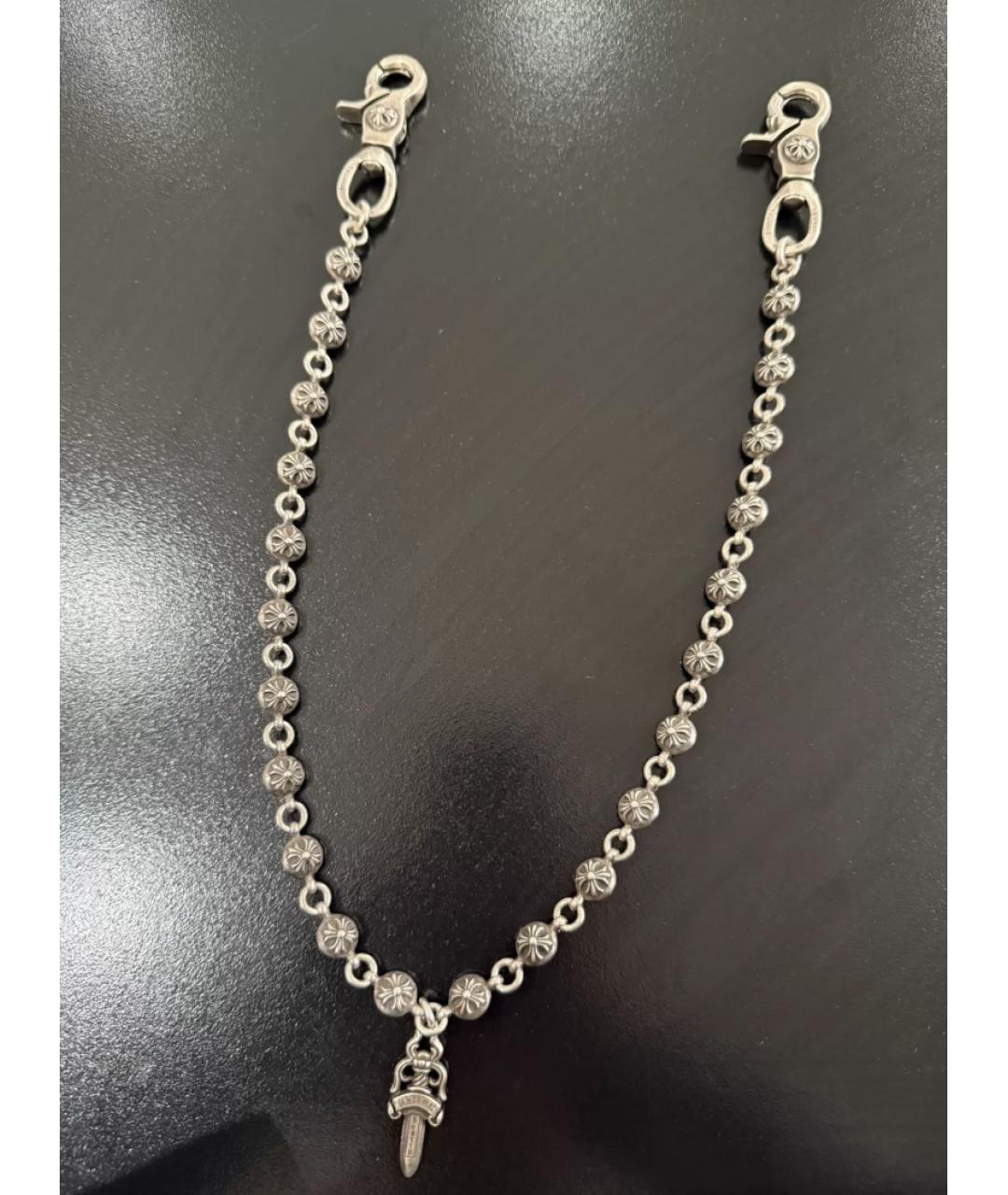 CHROME HEARTS Серебряная цепочка/подвеска, фото 9