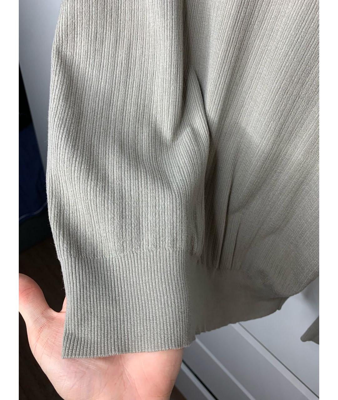 BRIONI Серый шерстяной джемпер / свитер, фото 4