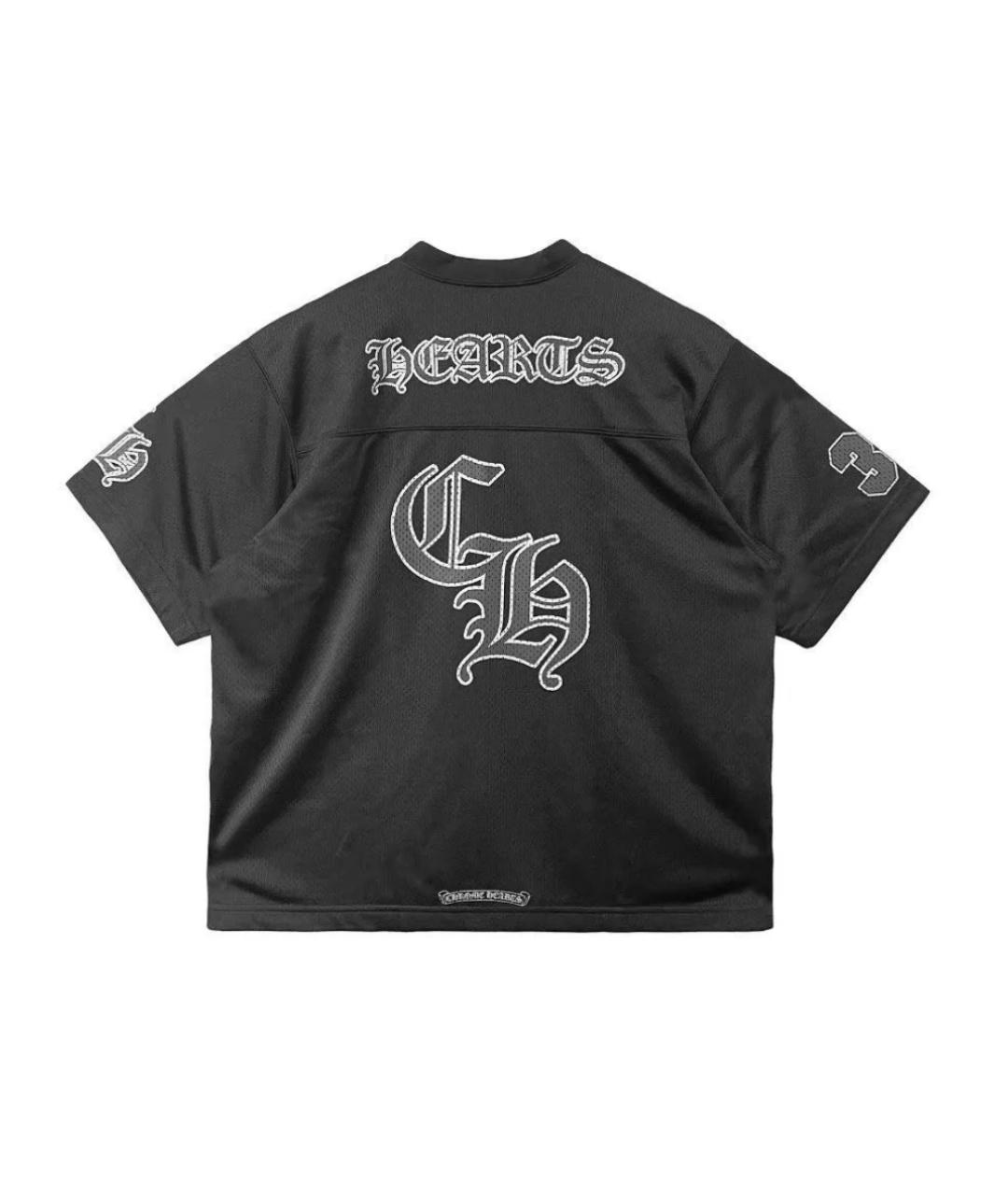 CHROME HEARTS Черная футболка, фото 2