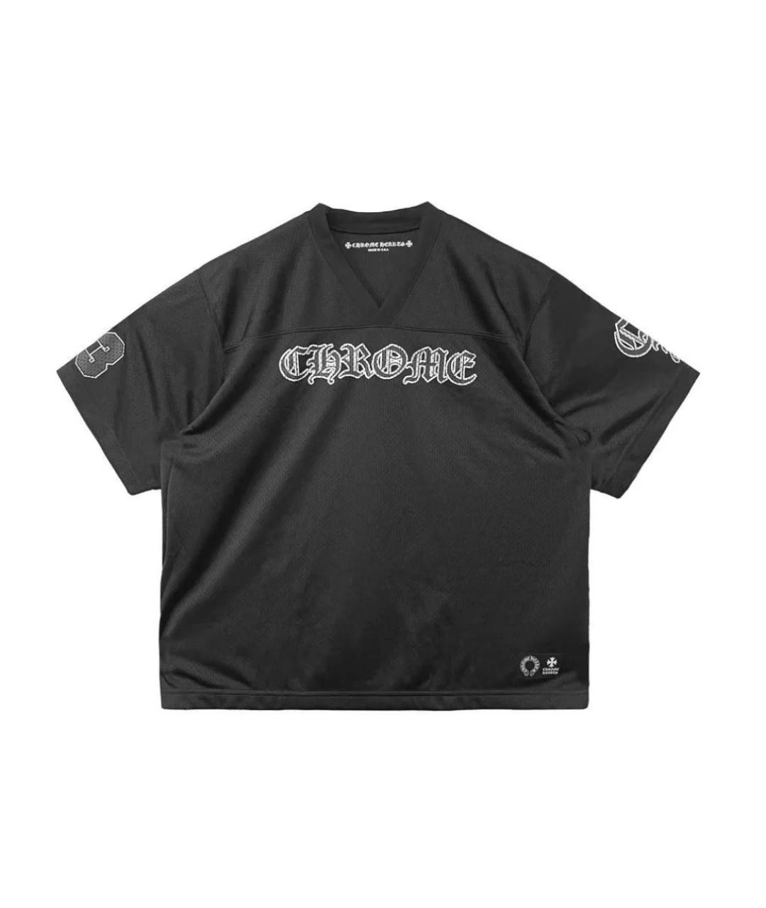 CHROME HEARTS Черная футболка, фото 3