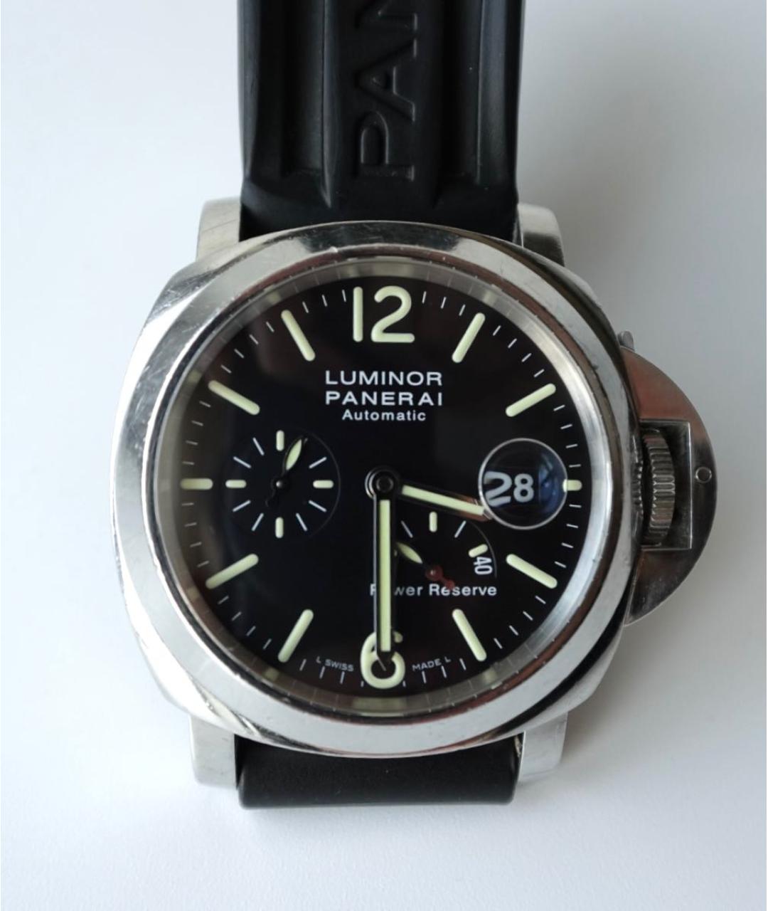 PANERAI Синие стальные часы, фото 5