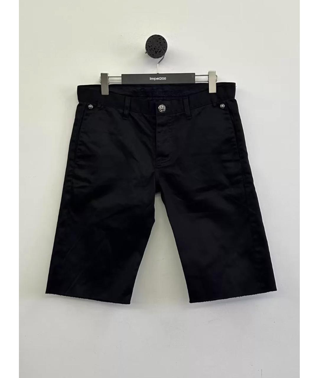 CHROME HEARTS Черные шорты, фото 4
