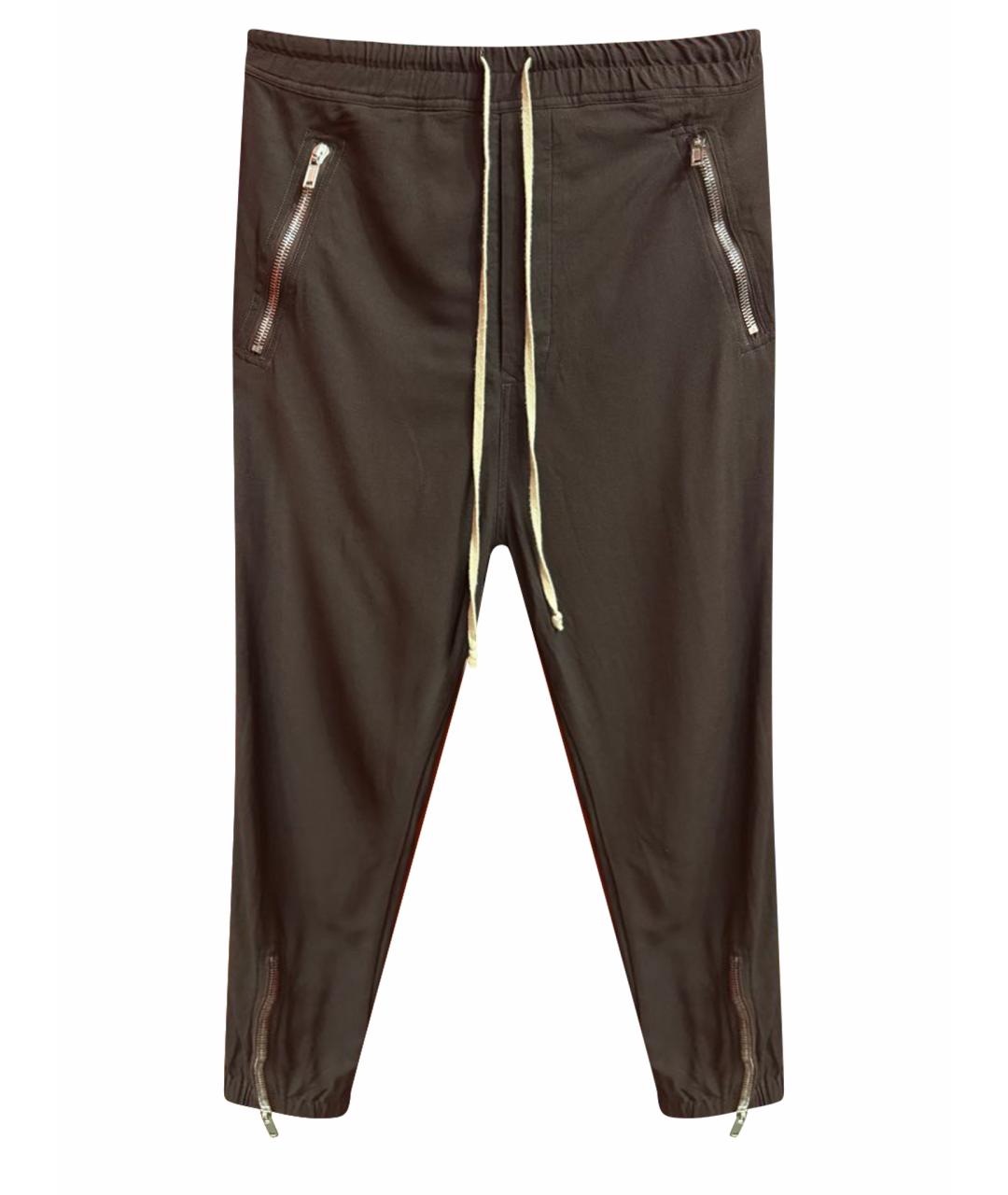 RICK OWENS Шерстяные повседневные брюки, фото 1