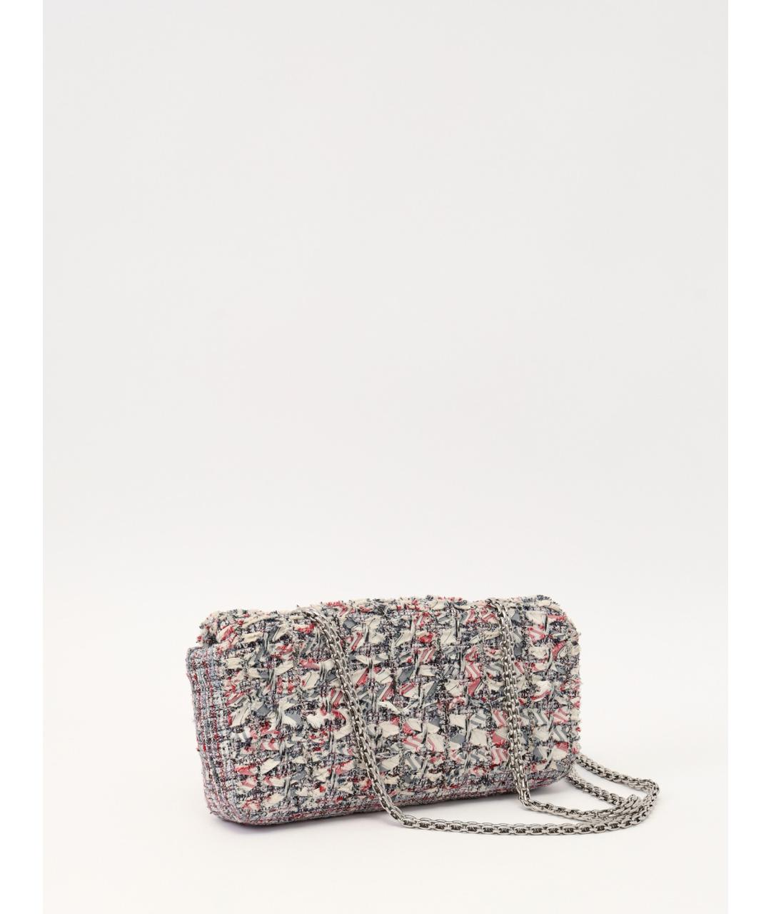 CHANEL Мульти твидовая сумка через плечо, фото 4