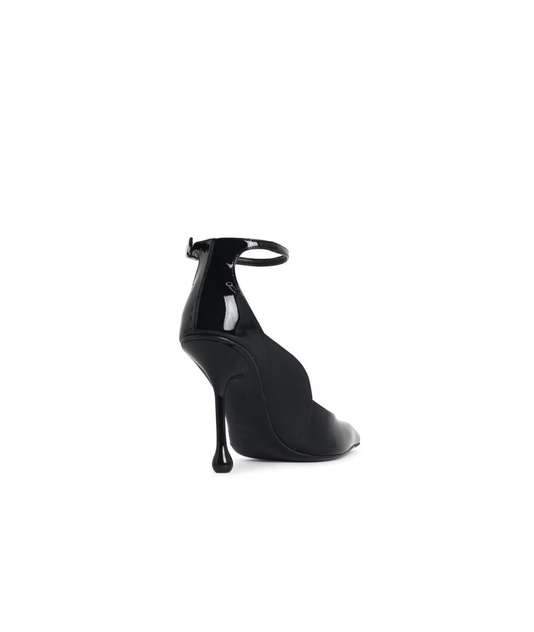JIMMY CHOO Черные кожаные туфли, фото 3