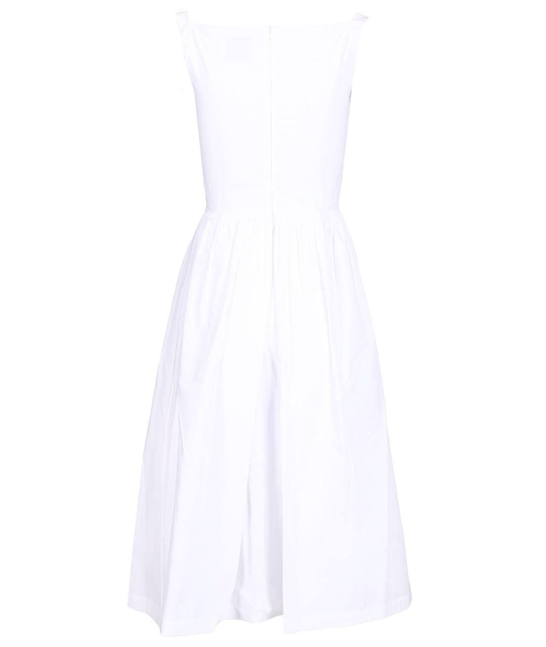 VIVIENNE WESTWOOD Белое хлопковое платье, фото 2