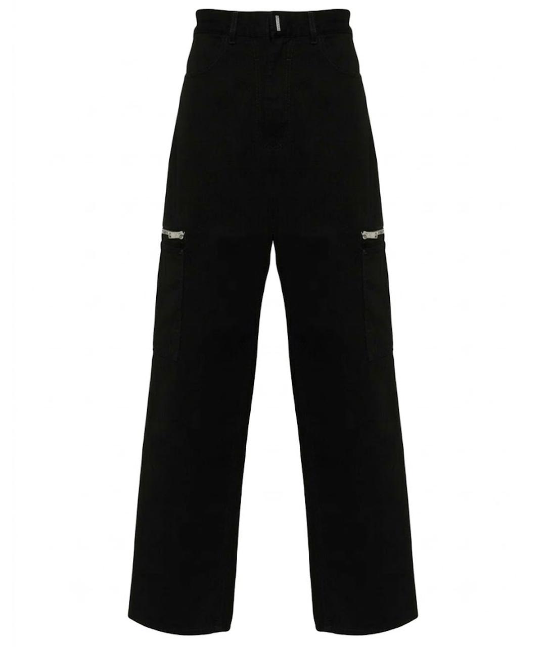 GIVENCHY Черные хлопковые джинсы, фото 1