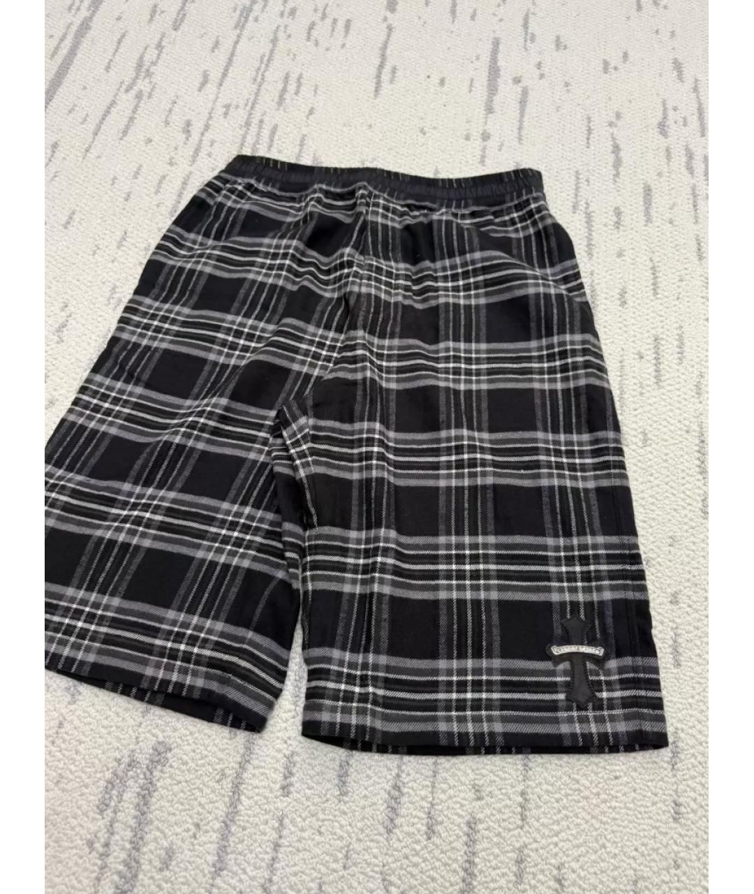 CHROME HEARTS Черные шорты, фото 4