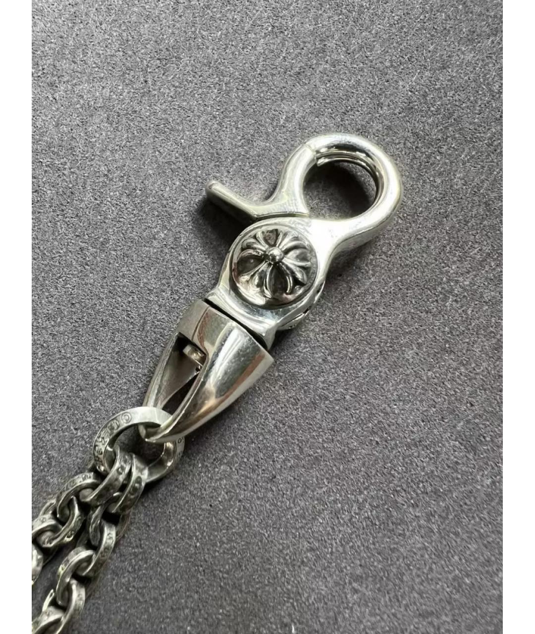CHROME HEARTS Серебряный брелок, фото 3