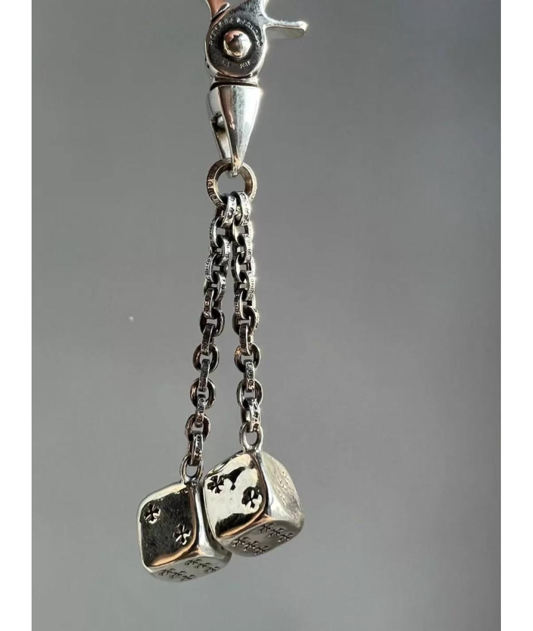CHROME HEARTS Серебряный брелок, фото 7