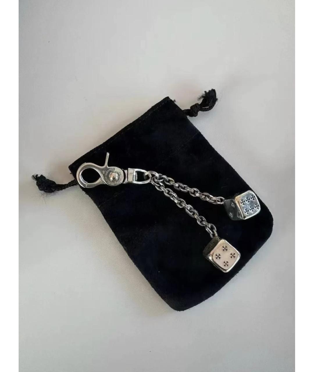 CHROME HEARTS Серебряный брелок, фото 6