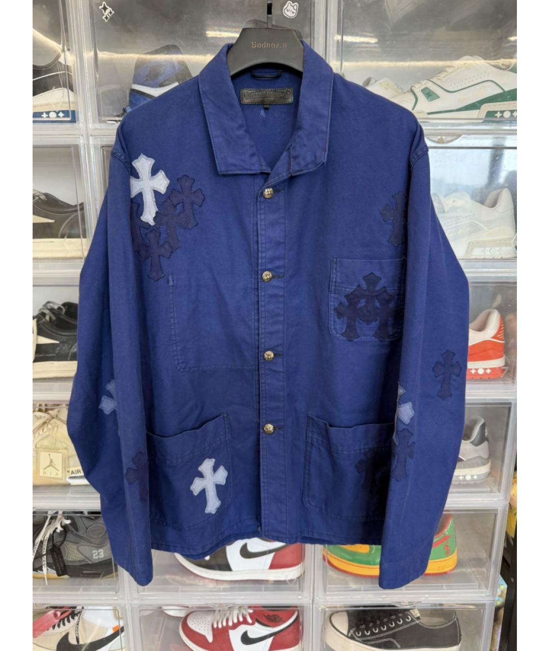CHROME HEARTS Синяя куртка, фото 8
