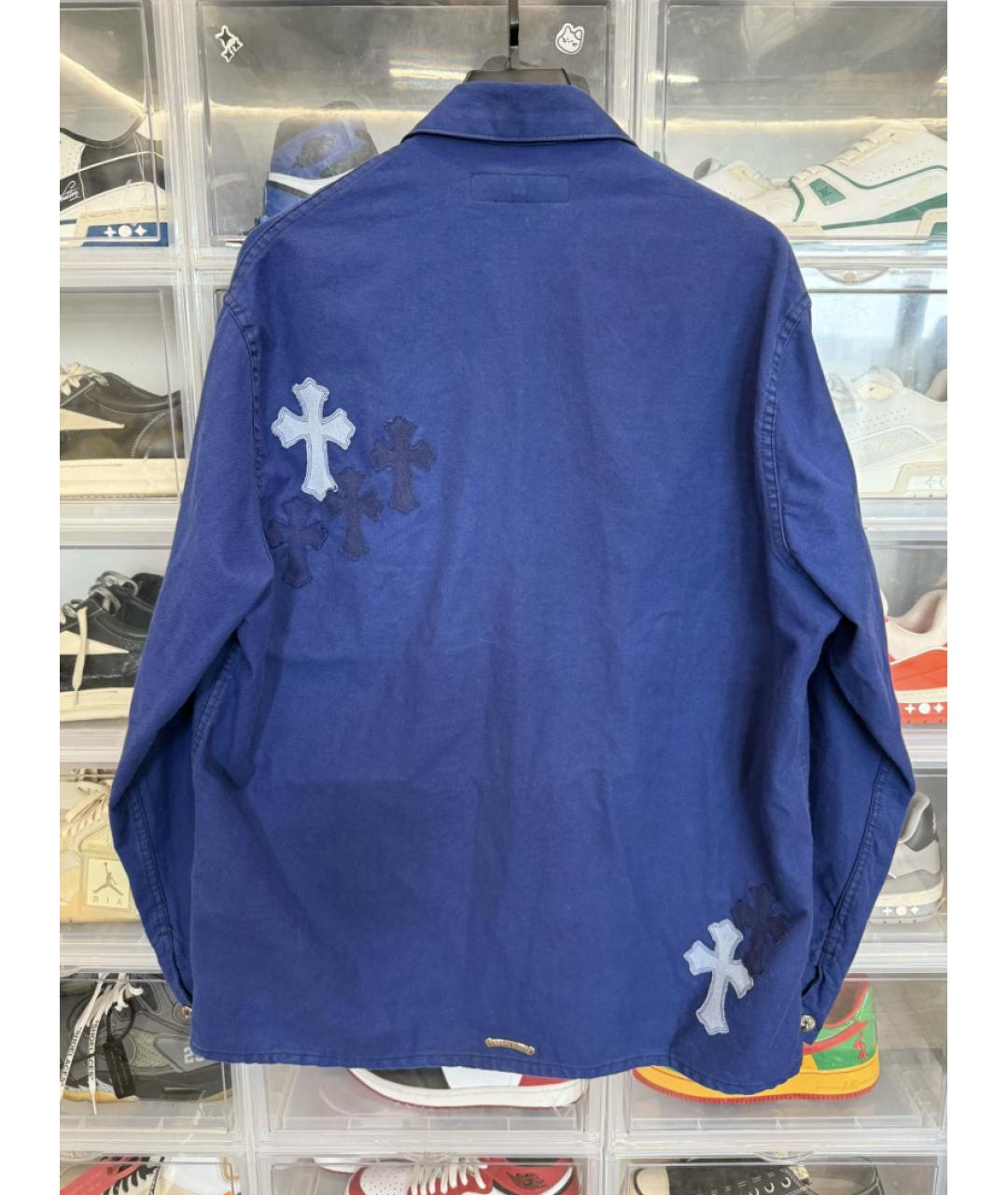CHROME HEARTS Синяя куртка, фото 5