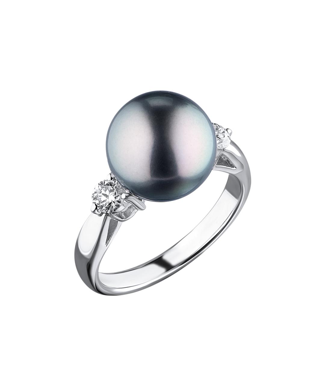 Mikimoto Золотое кольцо из белого золота, фото 1