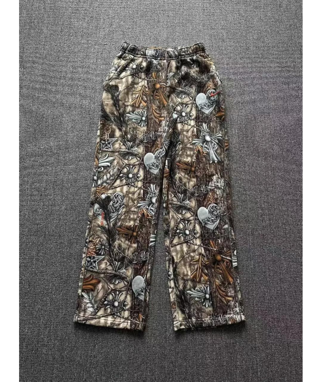 CHROME HEARTS Мульти повседневные брюки, фото 5