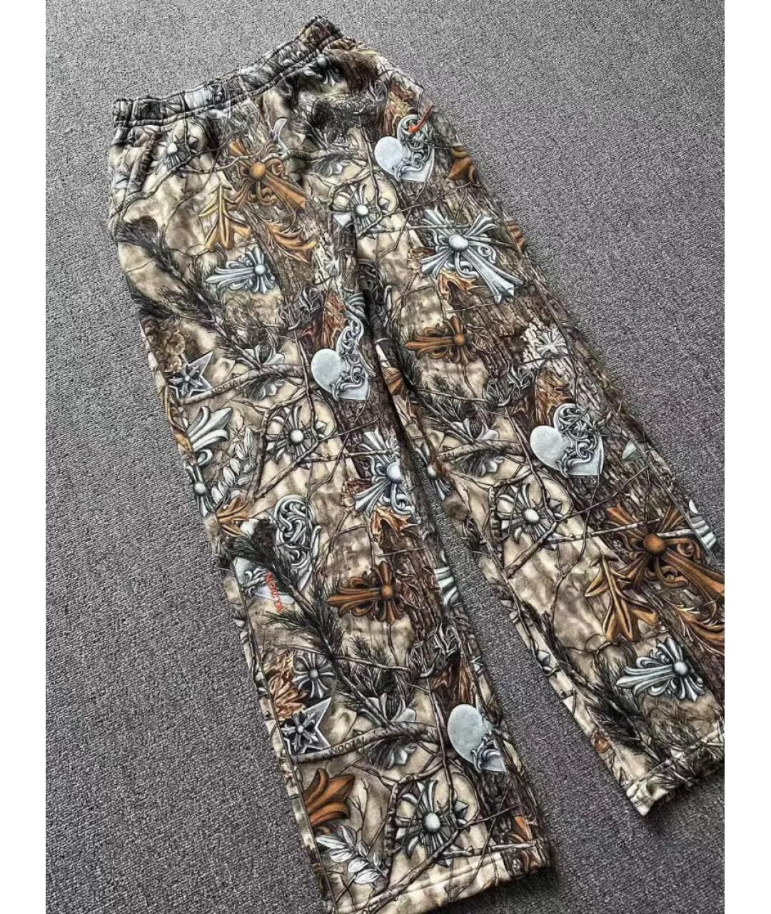 CHROME HEARTS Мульти повседневные брюки, фото 3