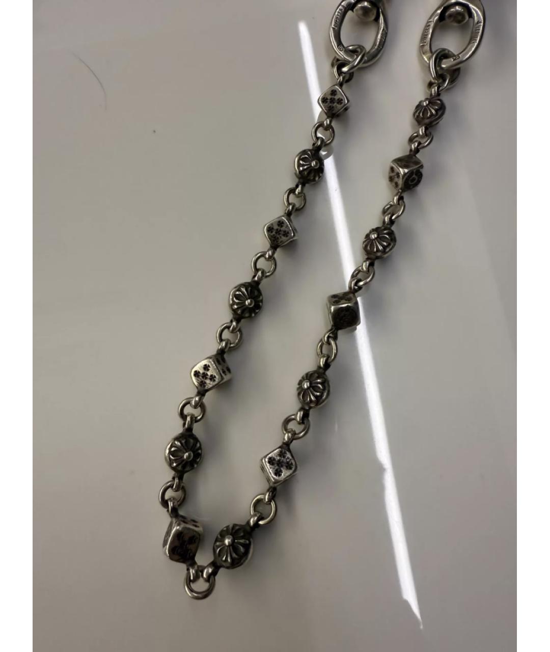 CHROME HEARTS Серебряная цепочка/подвеска, фото 2