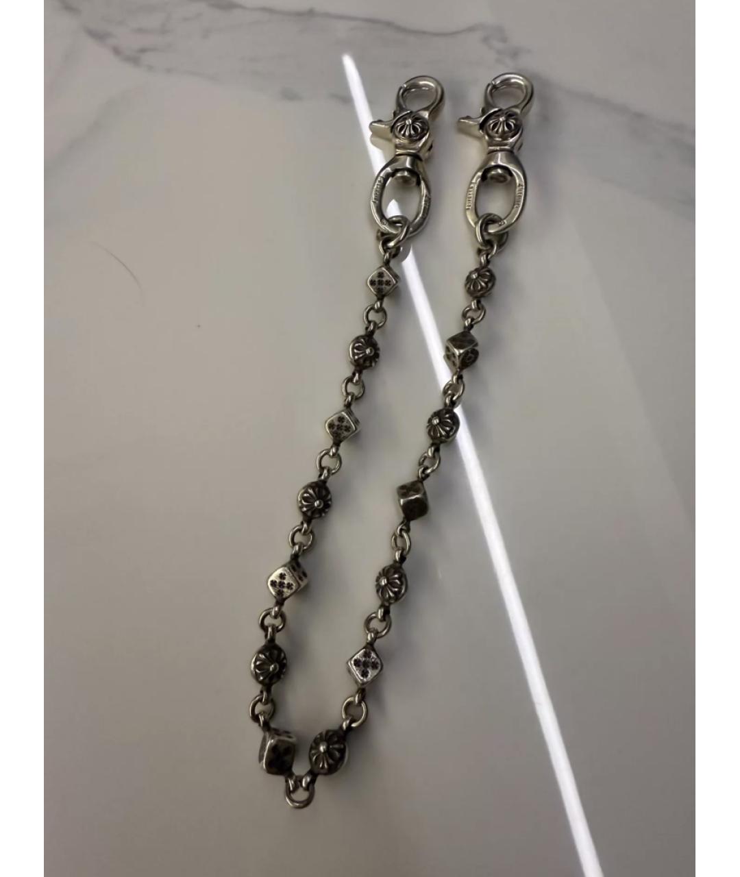 CHROME HEARTS Серебряная цепочка/подвеска, фото 5