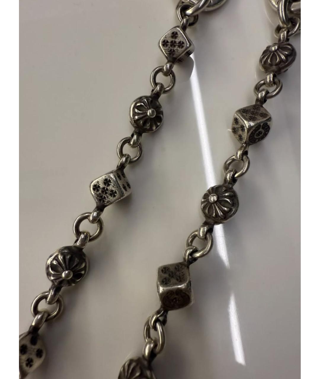 CHROME HEARTS Серебряная цепочка/подвеска, фото 3