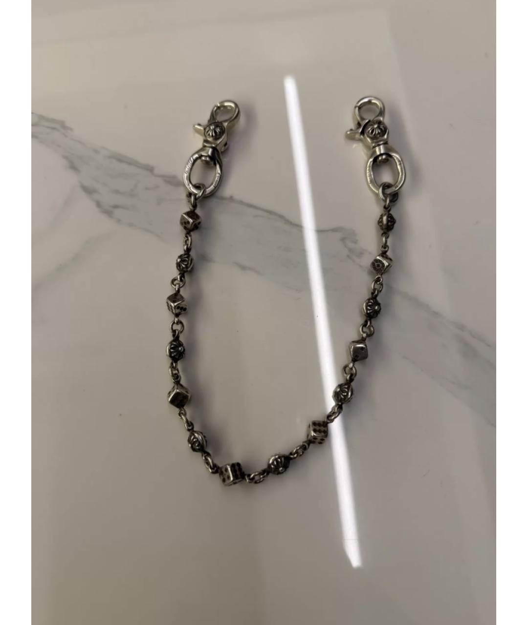 CHROME HEARTS Серебряная цепочка/подвеска, фото 7