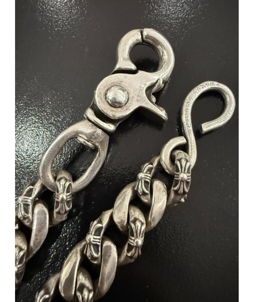 CHROME HEARTS Серебряная цепочка/подвеска, фото 4