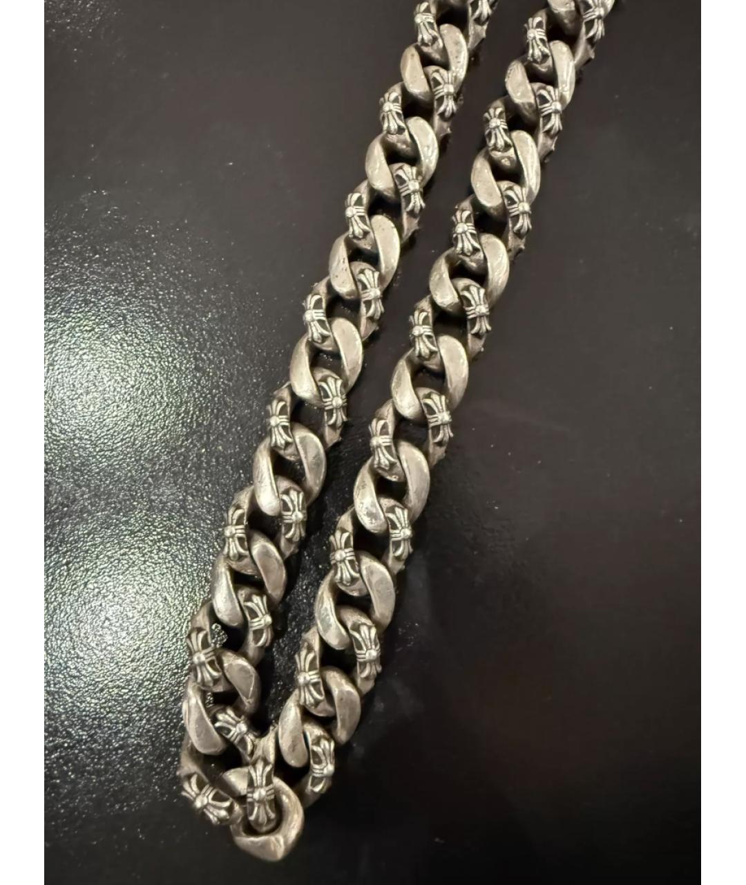 CHROME HEARTS Серебряная цепочка/подвеска, фото 2