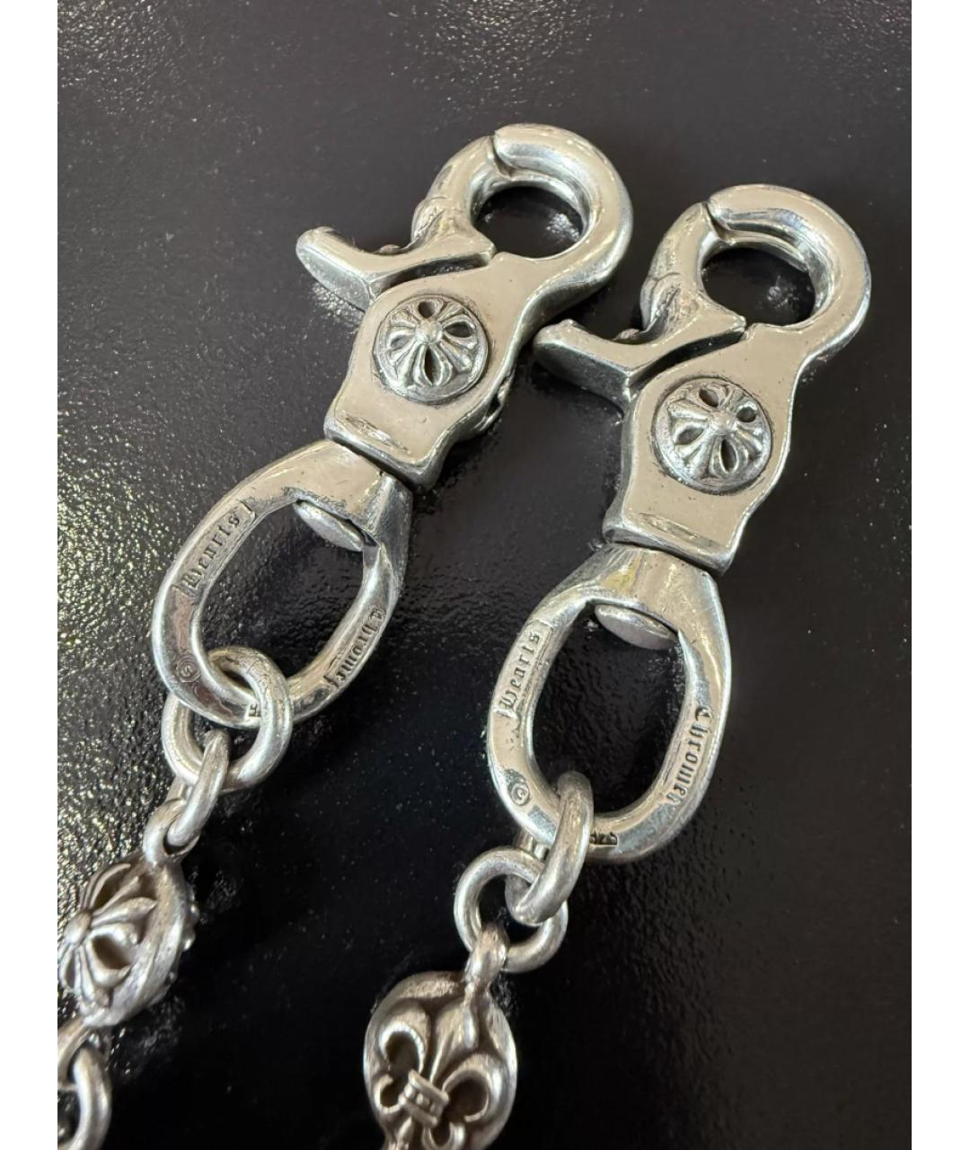 CHROME HEARTS Серебряная цепочка/подвеска, фото 3