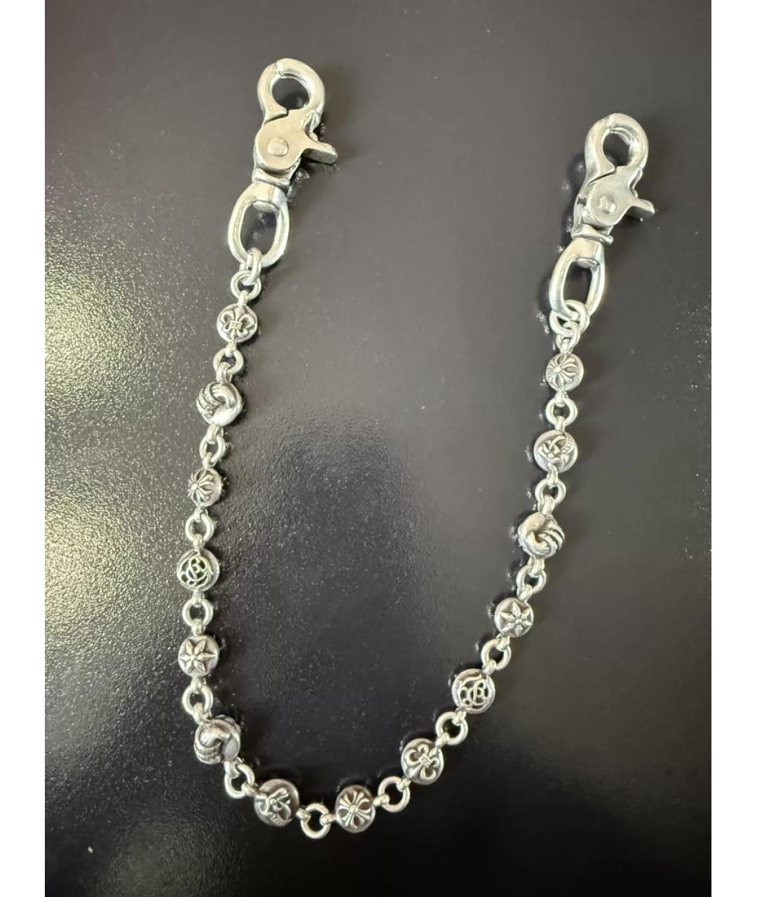 CHROME HEARTS Серебряная цепочка/подвеска, фото 5