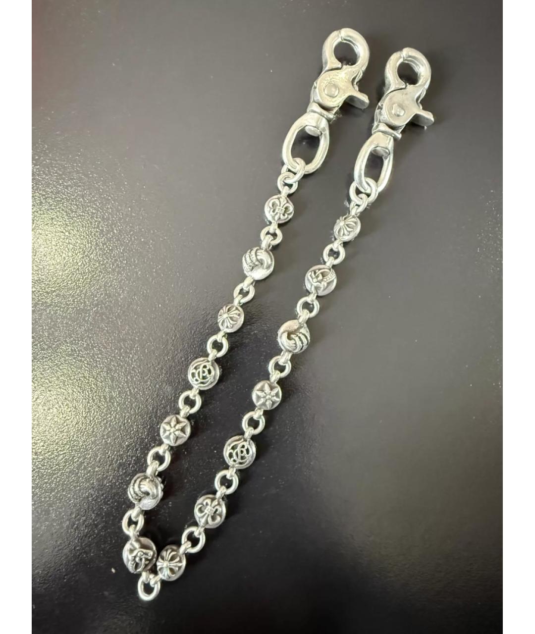 CHROME HEARTS Серебряная цепочка/подвеска, фото 4