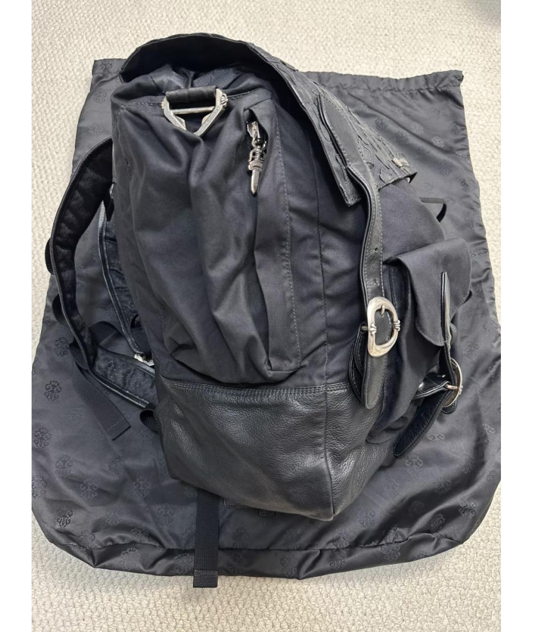 CHROME HEARTS Черный рюкзак, фото 2