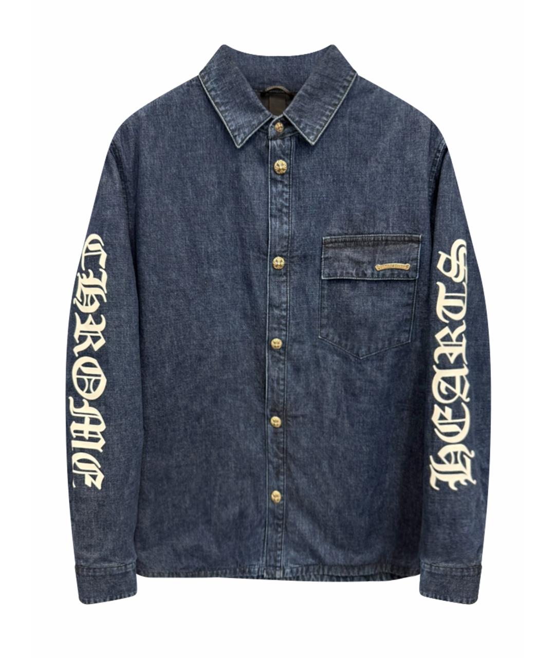 CHROME HEARTS Темно-синяя куртка, фото 1