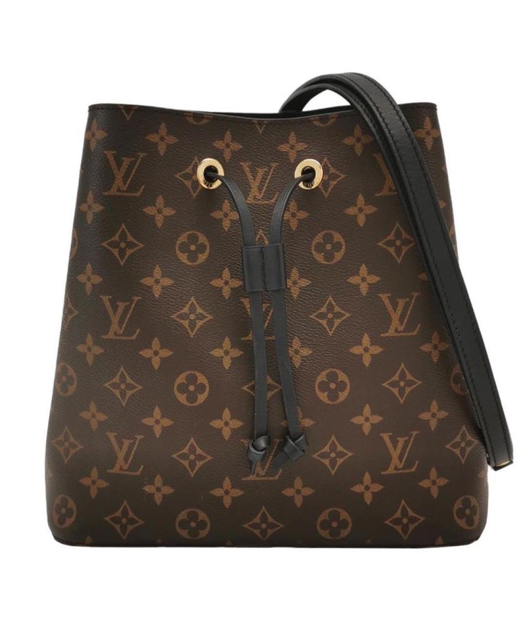 LOUIS VUITTON Коричневая сумка через плечо, фото 9