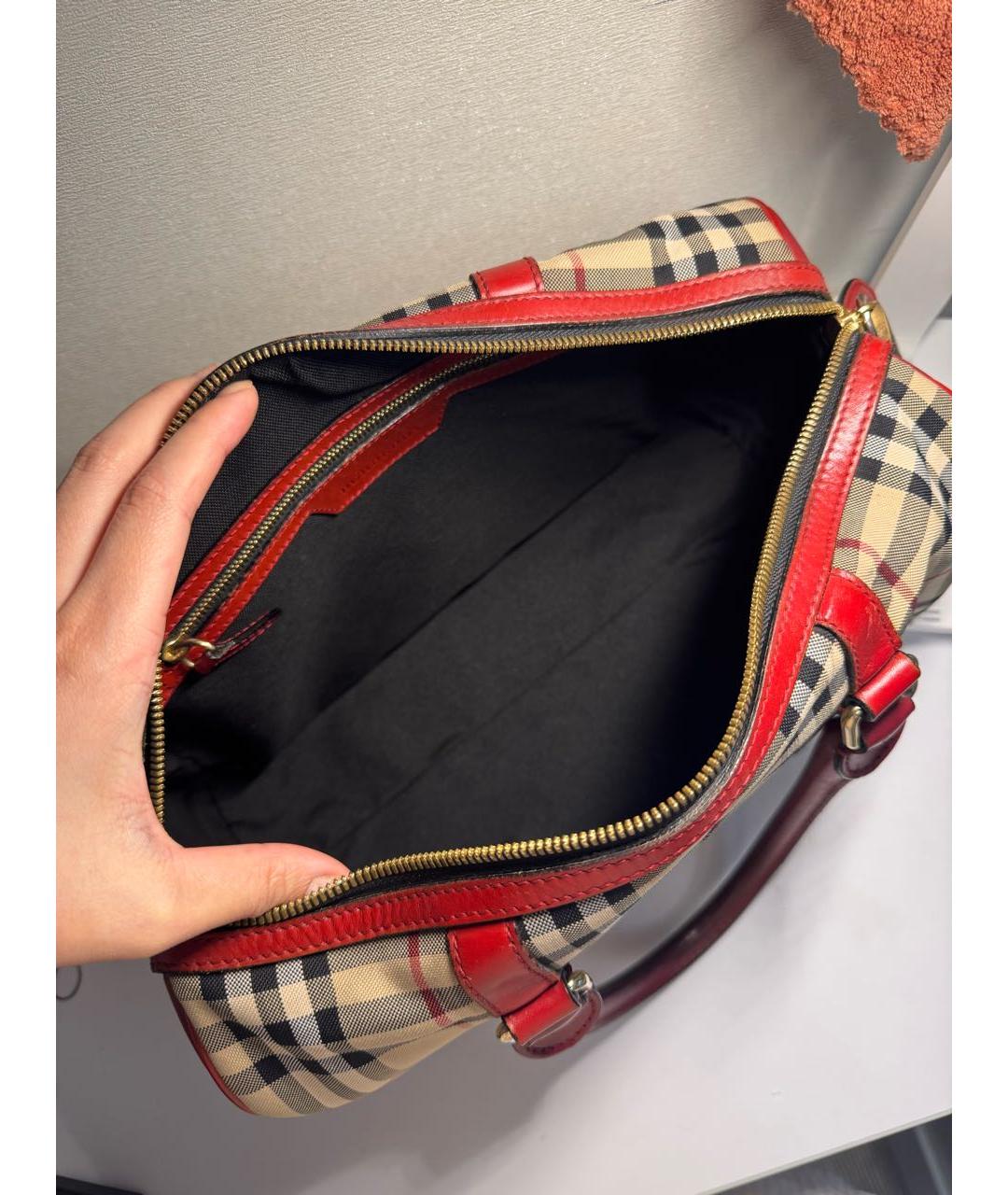 BURBERRY Сумка с короткими ручками, фото 4