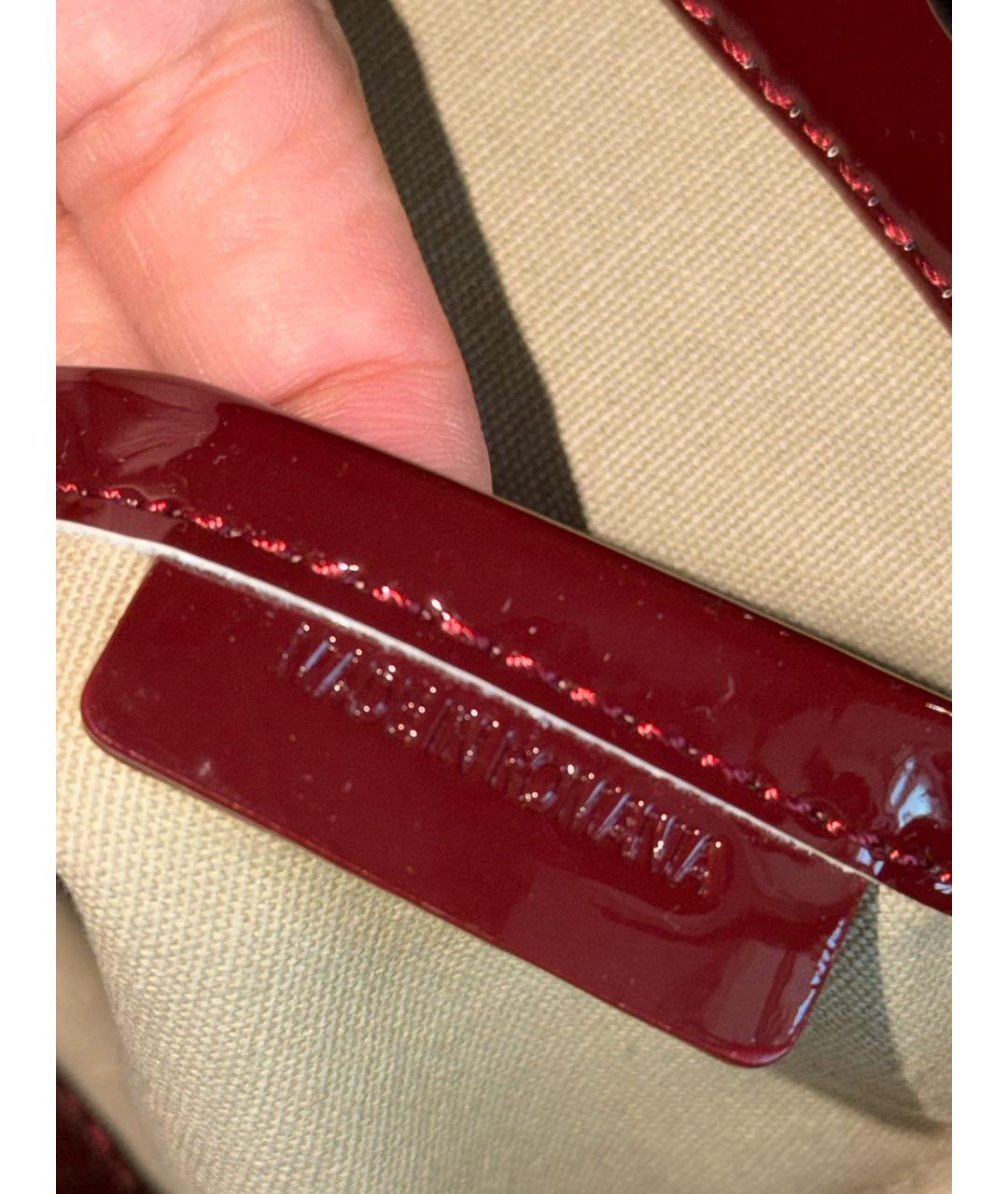 BURBERRY Красная сумка через плечо, фото 2