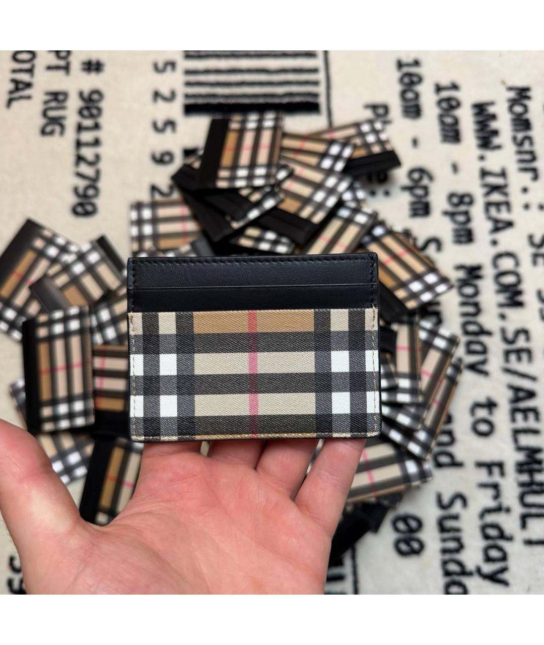 BURBERRY Бежевый кардхолдер, фото 2