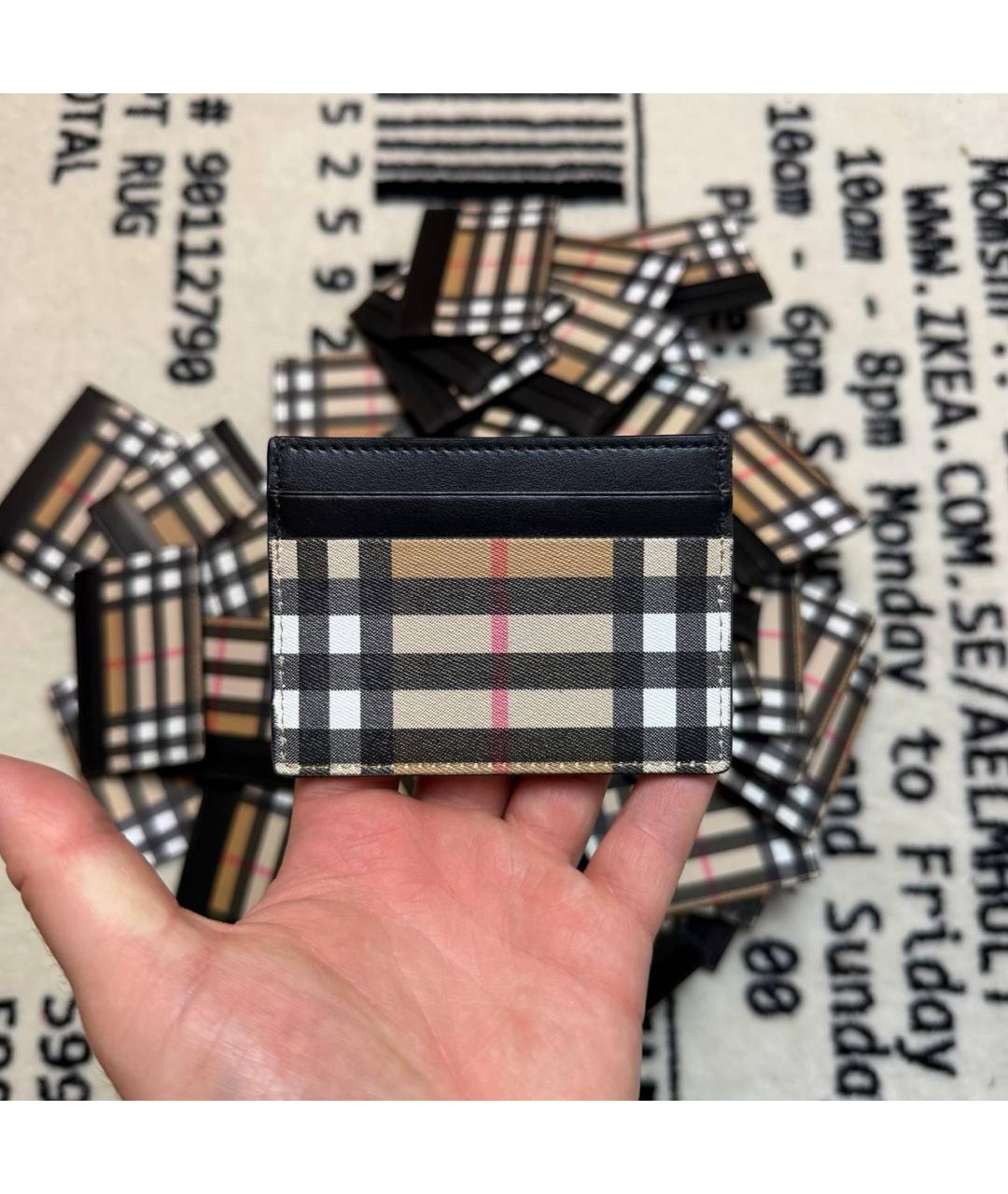 BURBERRY Бежевый кардхолдер, фото 5