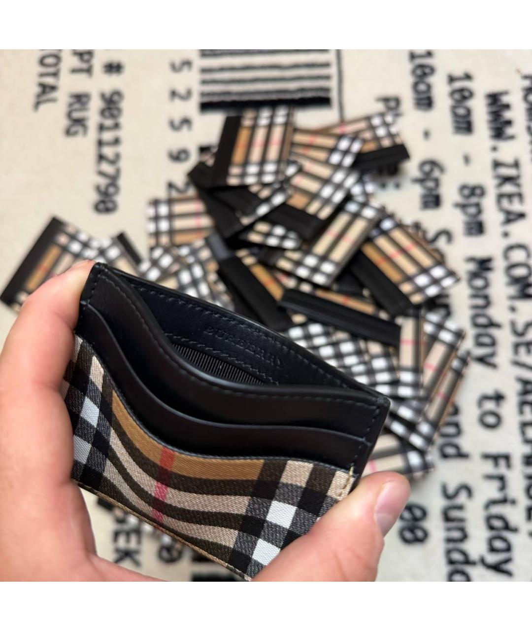 BURBERRY Бежевый кардхолдер, фото 3