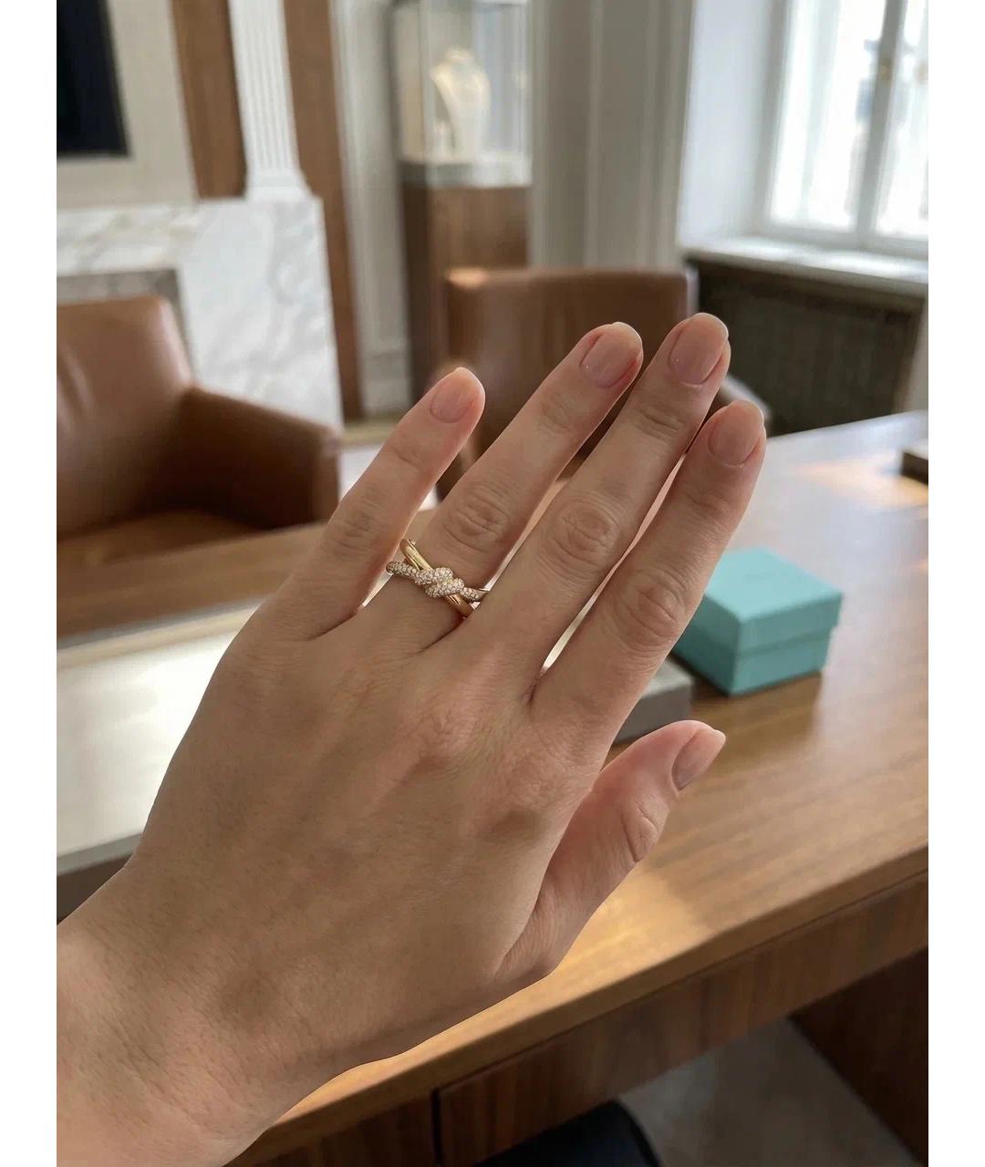 TIFFANY&CO Золотое кольцо из желтого золота, фото 2