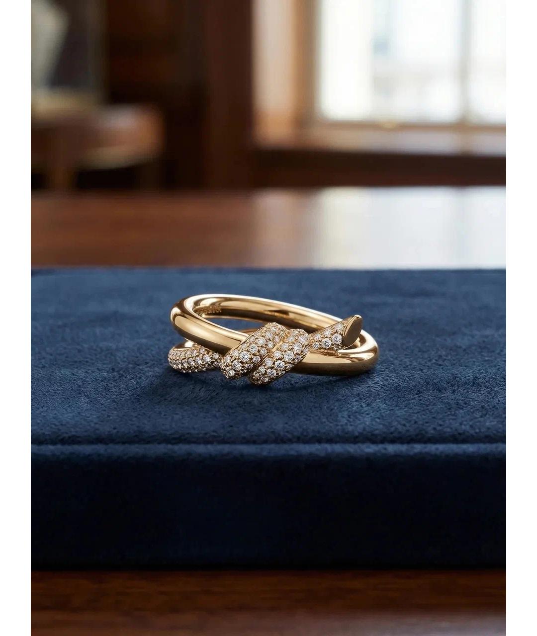TIFFANY&CO Золотое кольцо из желтого золота, фото 3