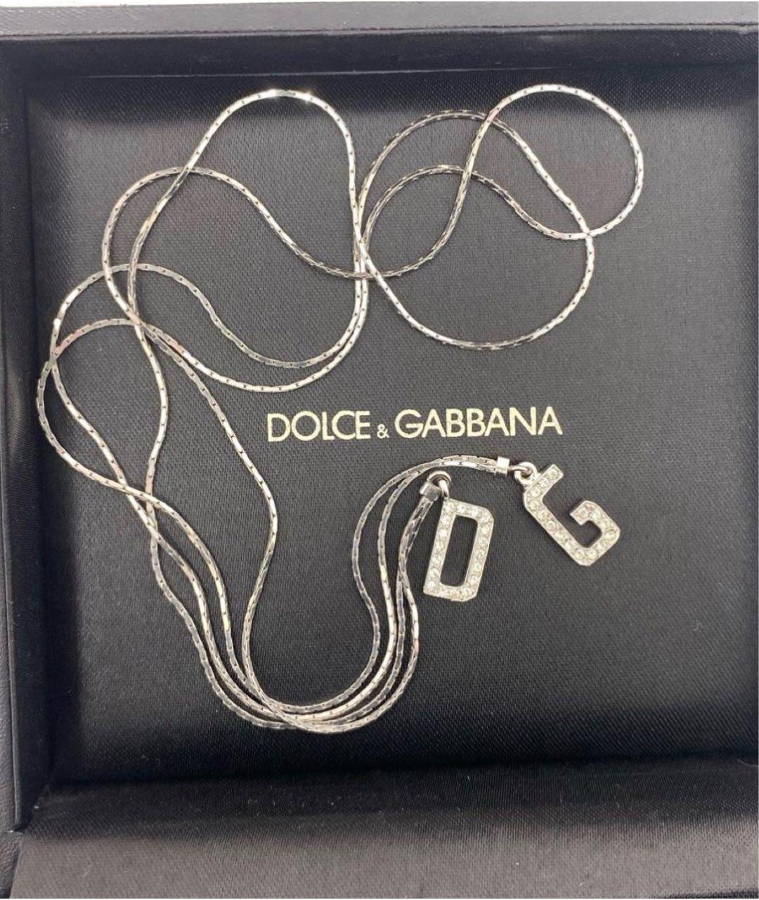 DOLCE&GABBANA Серебряное колье, фото 7