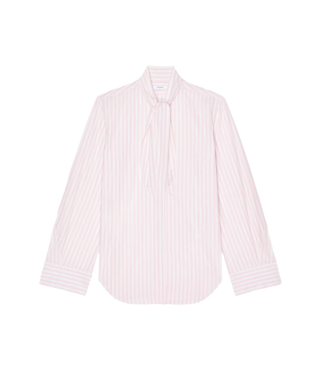 GIVENCHY Розовая хлопковая блузы, фото 1