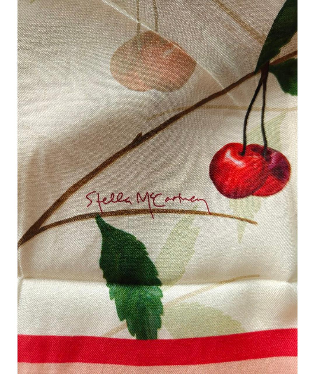STELLA MCCARTNEY Мульти шелковый платок, фото 6