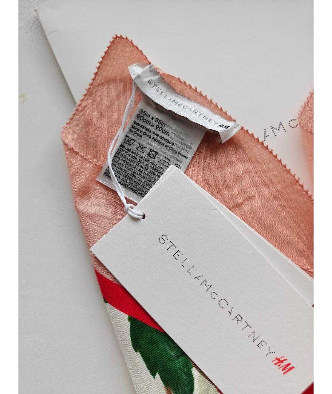 STELLA MCCARTNEY Мульти шелковый платок, фото 5