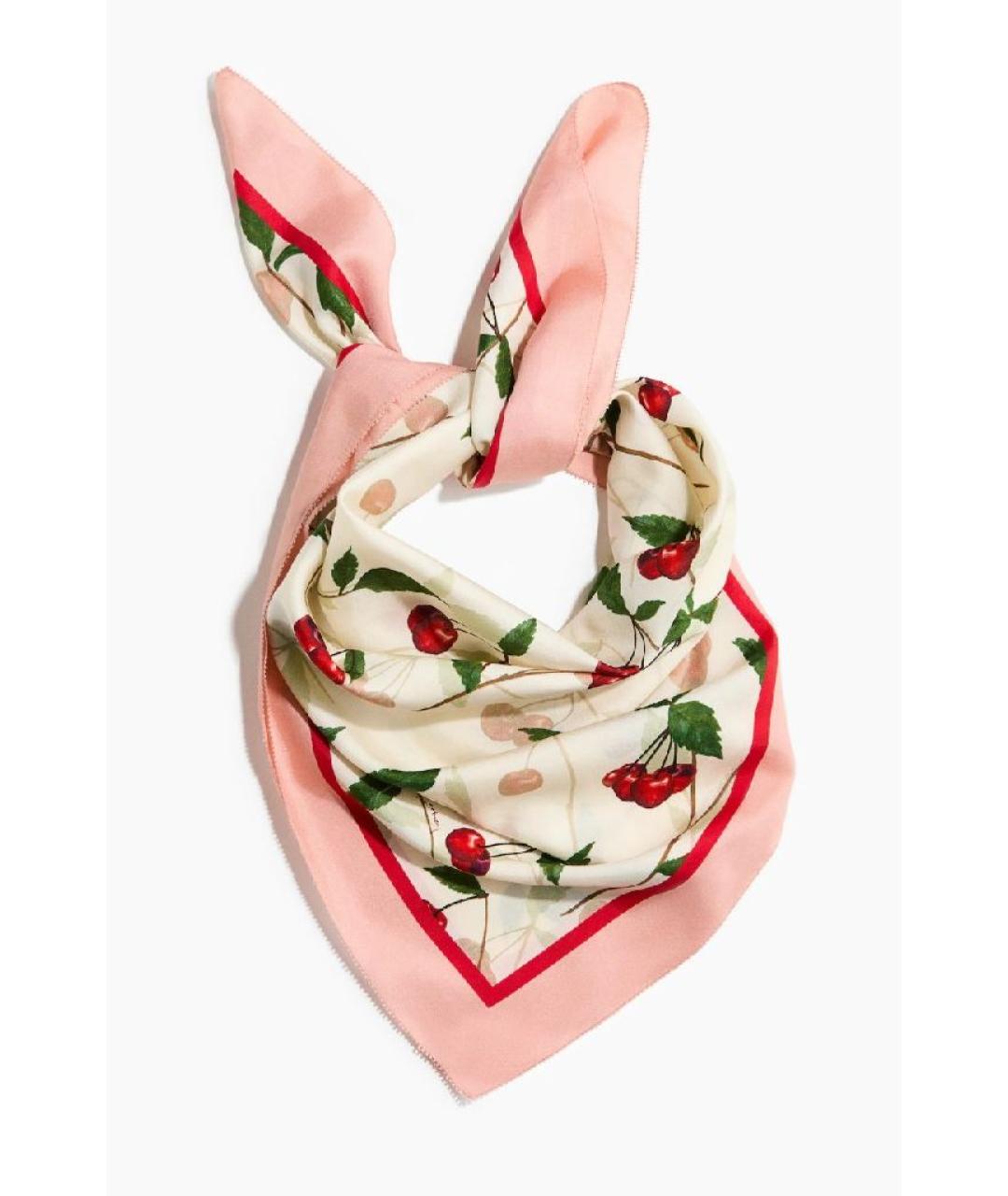 STELLA MCCARTNEY Мульти шелковый платок, фото 2