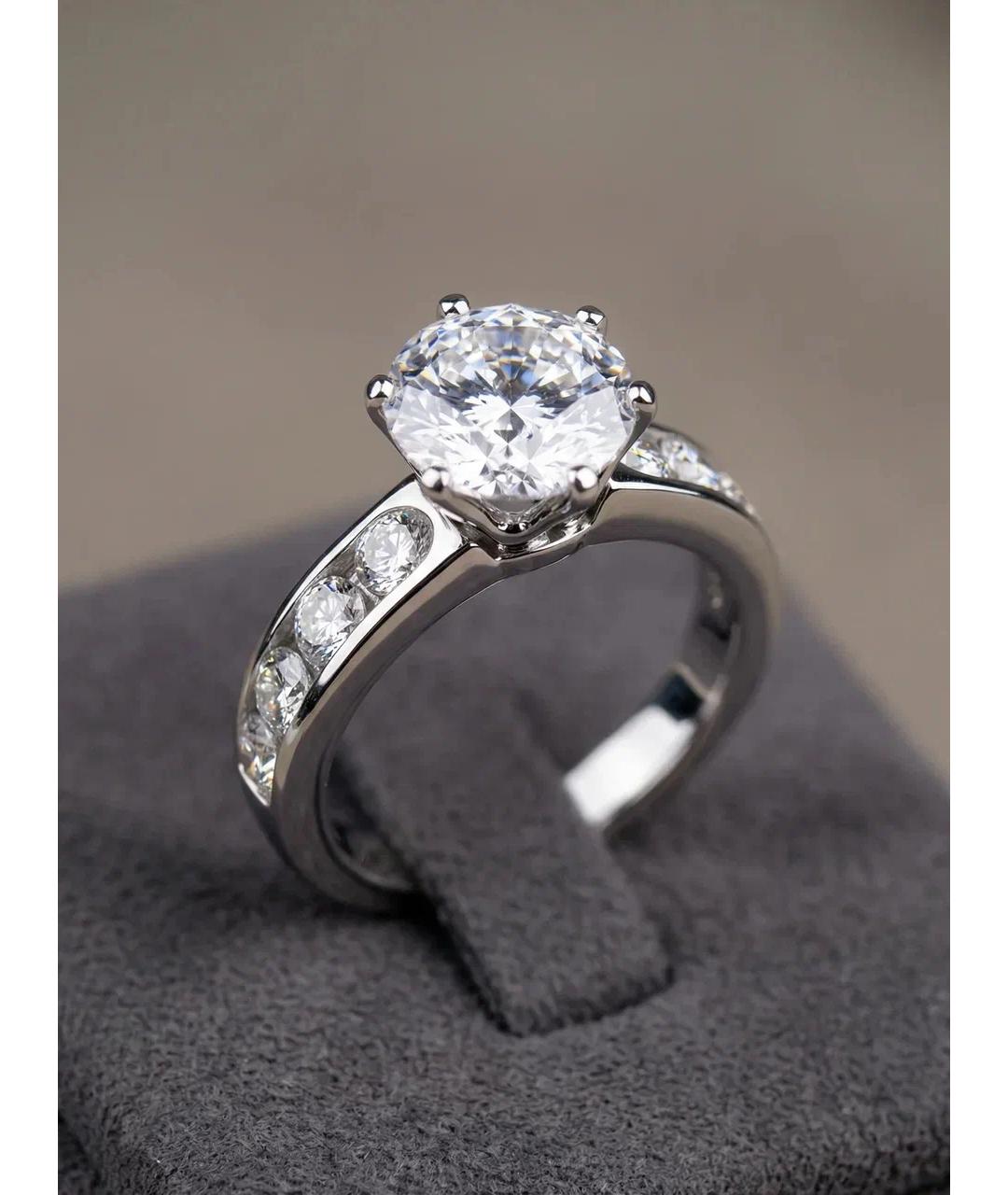 TIFFANY&CO Золотое металлическое кольцо, фото 3