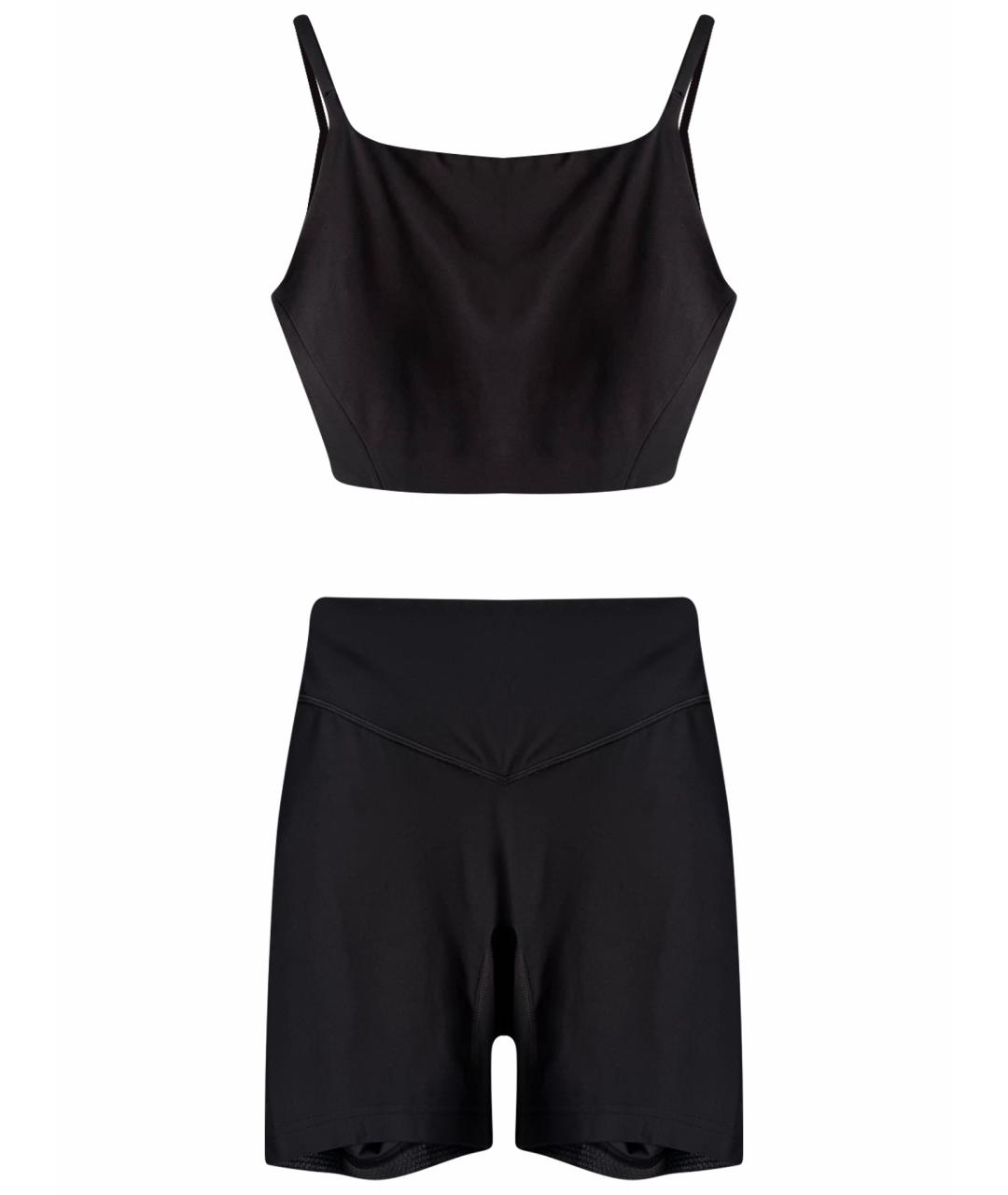 Lululemon Черный полиамидовый спортивные костюмы, фото 1