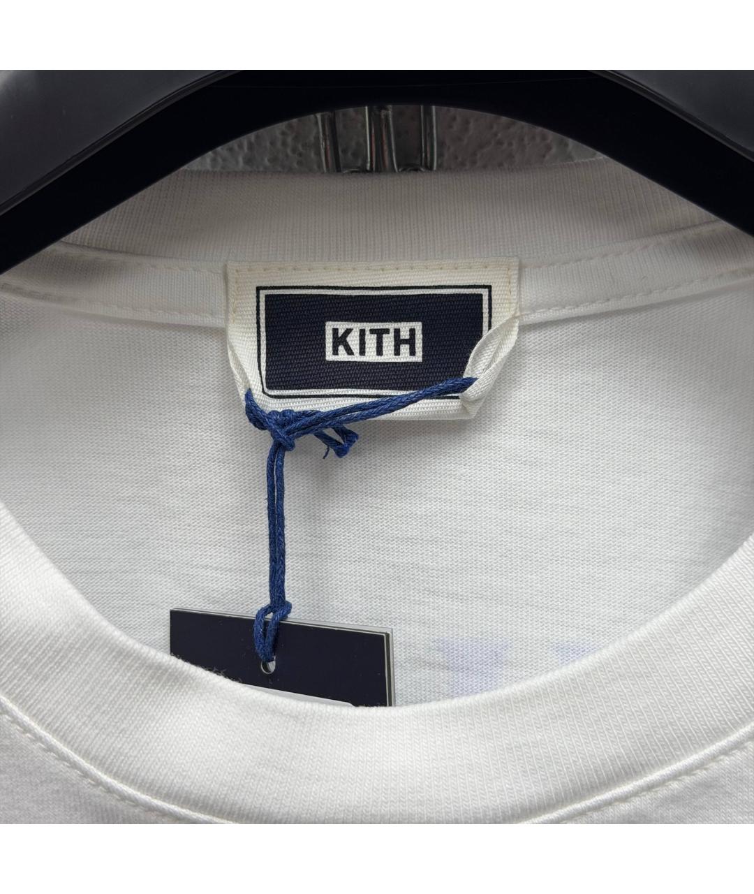 KITH Белая футболка, фото 5
