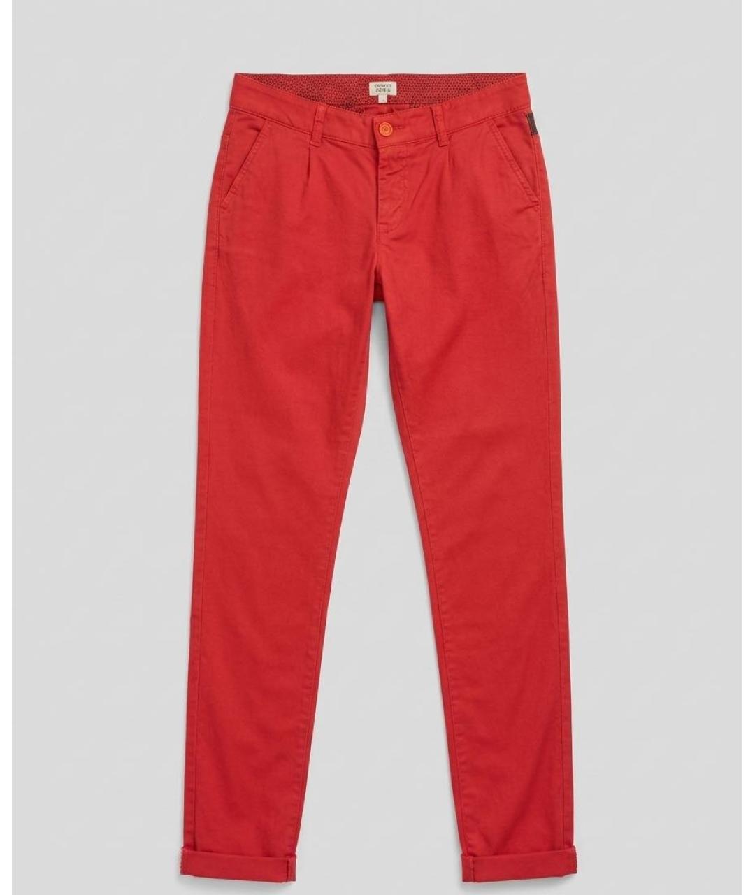 ARMANI JUNIOR Красные хлопковые брюки и шорты, фото 8